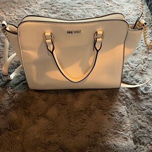 Nine West White Crossbody Bag